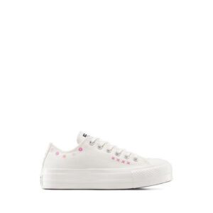 Giày Thể Thao Converse Ctas Lift Floral Embroidery Low Top Women's - Màu Be