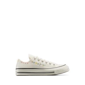 Giày Thể Thao Converse Chuck 70 Embroidered Flowers Women's - Màu Be