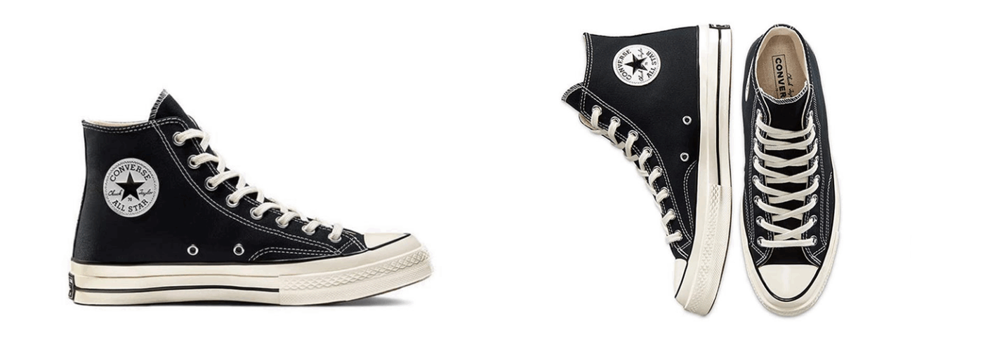 giày converse nam, Converse-CHUCK-70-HI-Unisex-Sneakers-Black